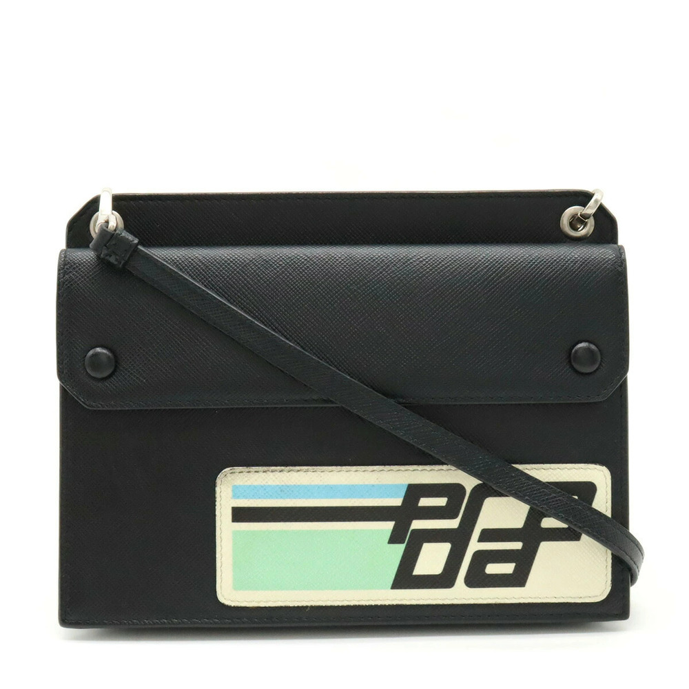 Prada Crossbody Bag Saffiano Leather NERO Black